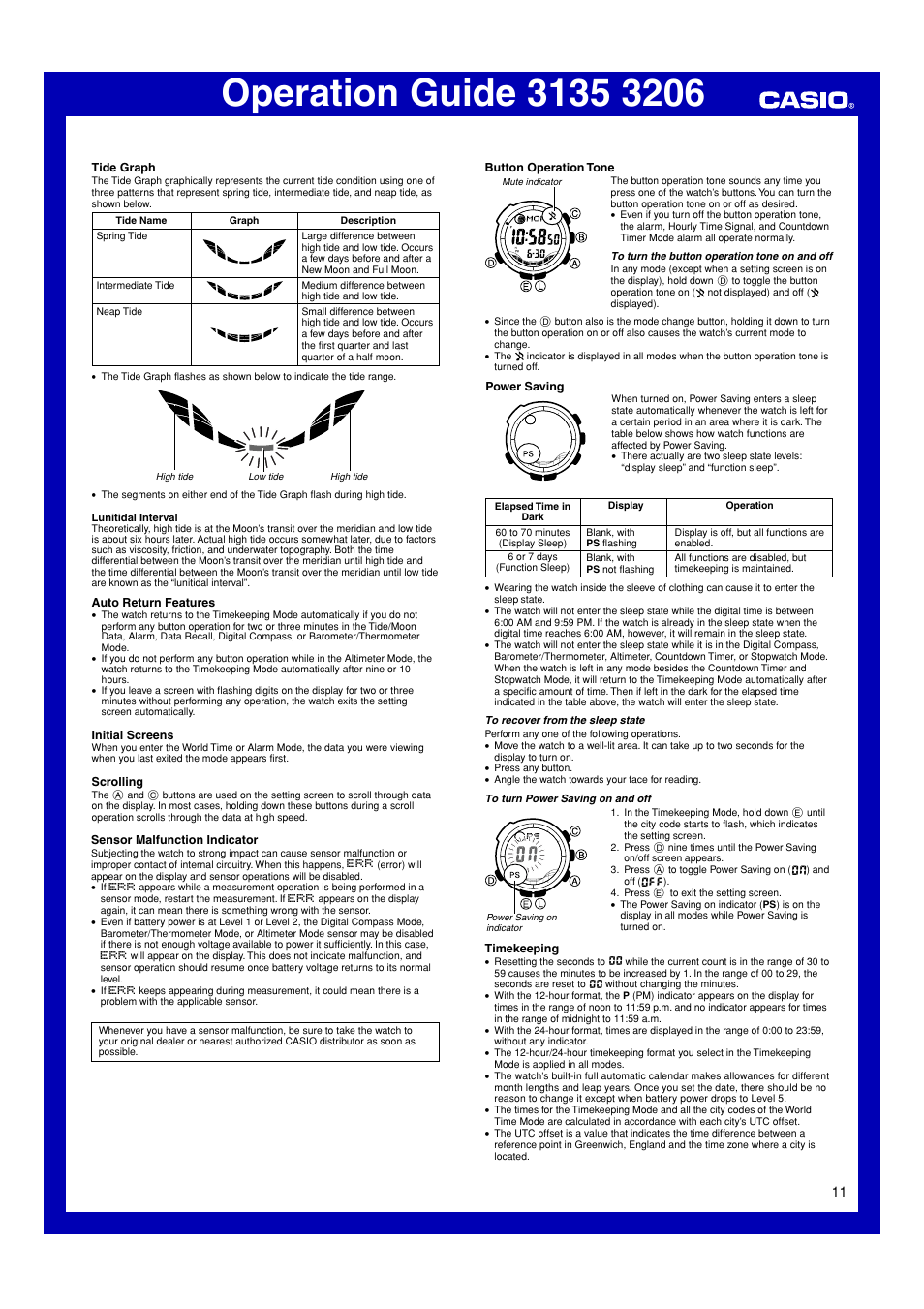 Casio 3206 User Manual | Page 11 / 13