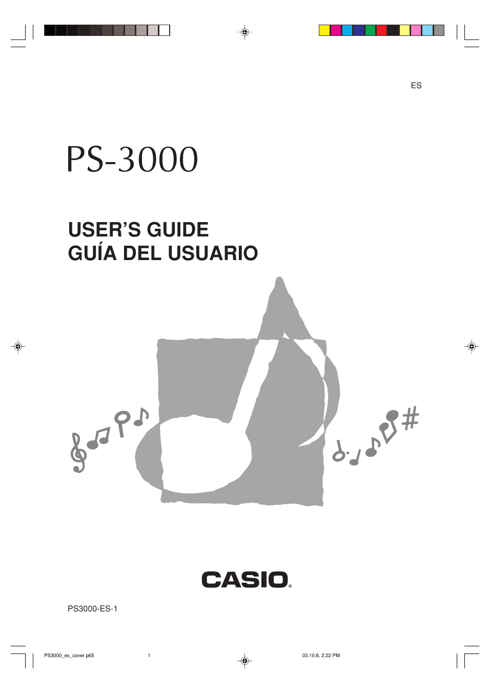 Casio PS-3000 User Manual | 55 pages