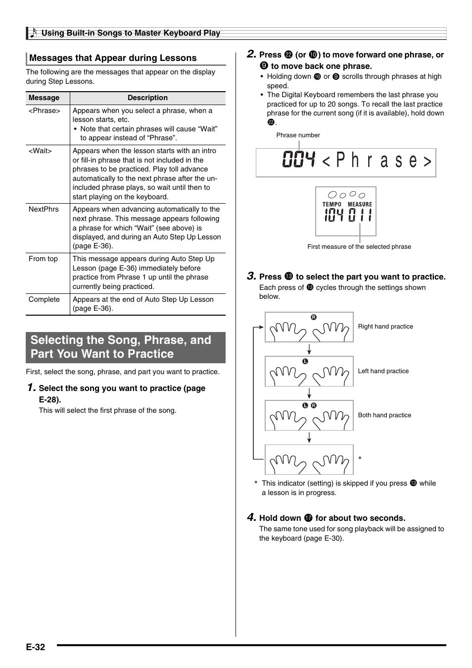 Casio WK210ES1A User Manual | Page 34 / 75