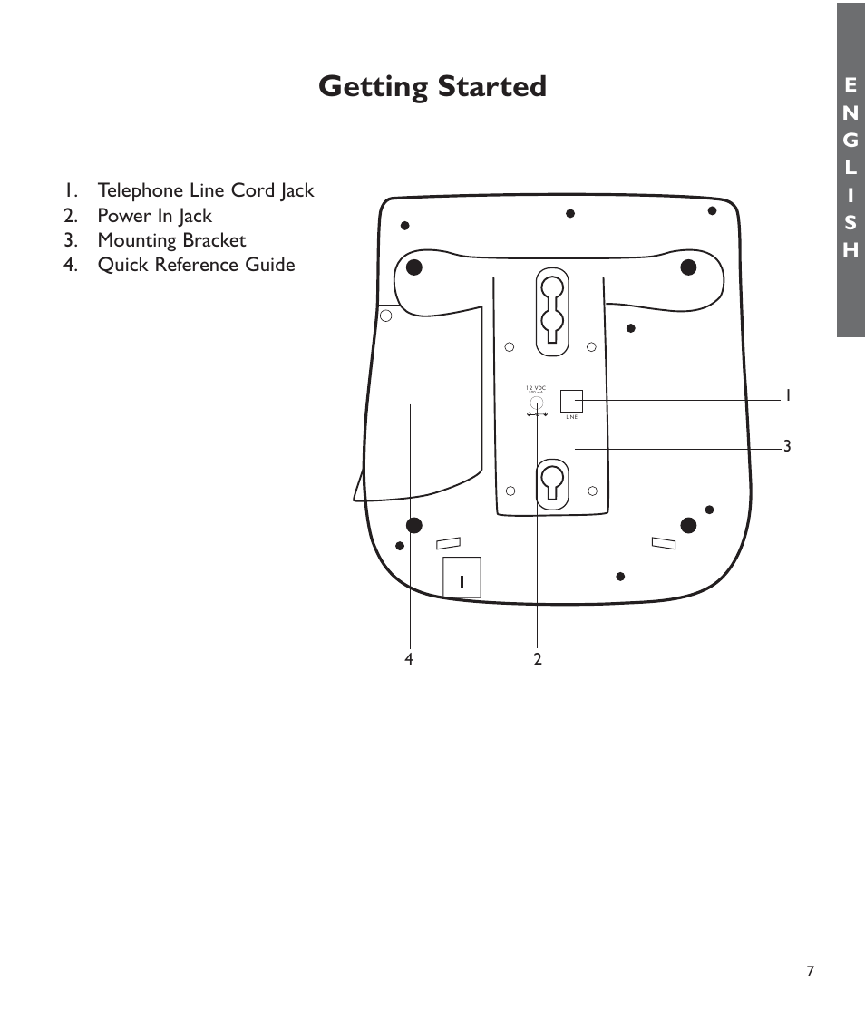 Getting started | Clarity C510 User Manual | Page 8 / 33