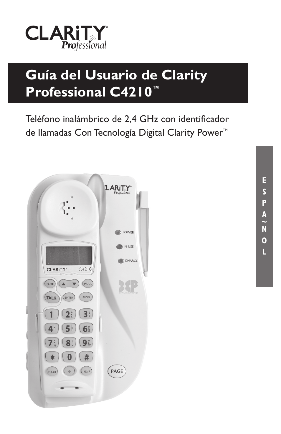 Guía del usuario de clarity professional c4210 | Clarity C4210 User Manual | Page 49 / 152