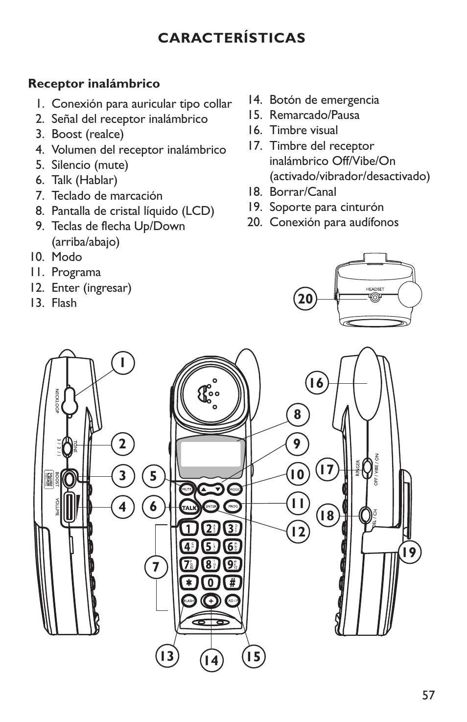 Clarity C4210 User Manual | Page 57 / 152