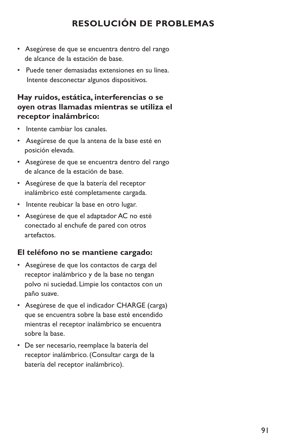 Clarity C4210 User Manual | Page 91 / 152