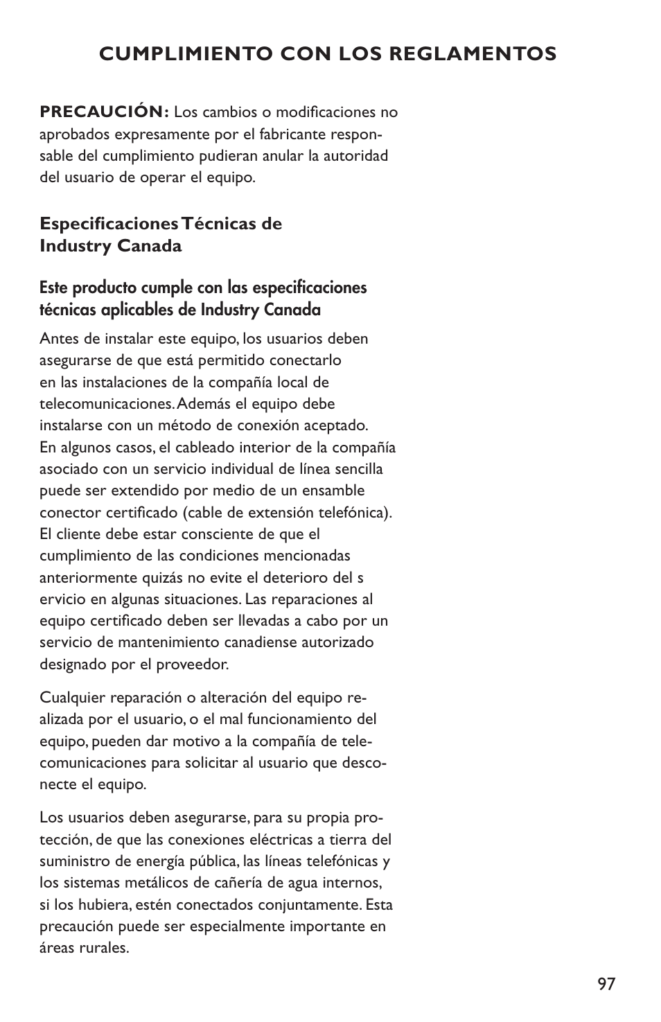 Clarity C4210 User Manual | Page 97 / 152