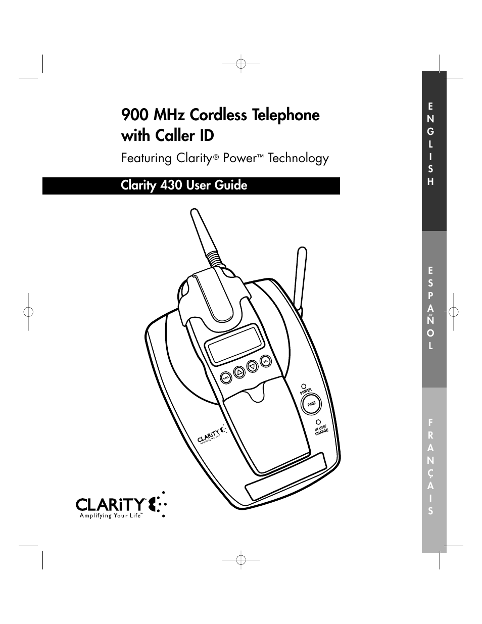 Clarity 430 User Manual | 28 pages