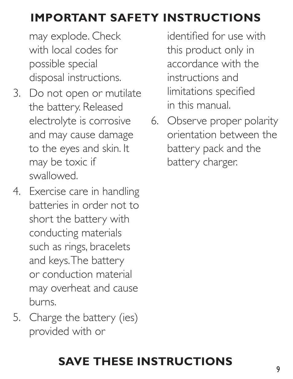 Clarity C4230 User Manual | Page 9 / 65