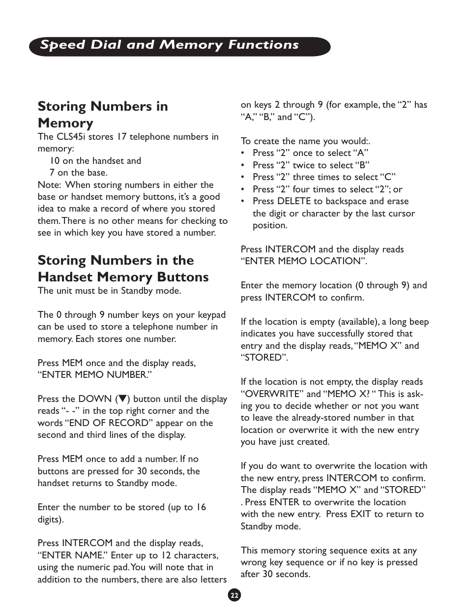 Clarity CLS 45i User Manual | Page 26 / 108