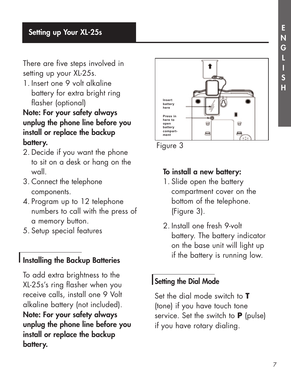 Clarity XL-25S User Manual | Page 10 / 27