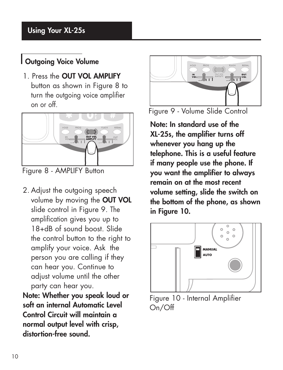 Clarity XL-25S User Manual | Page 13 / 27