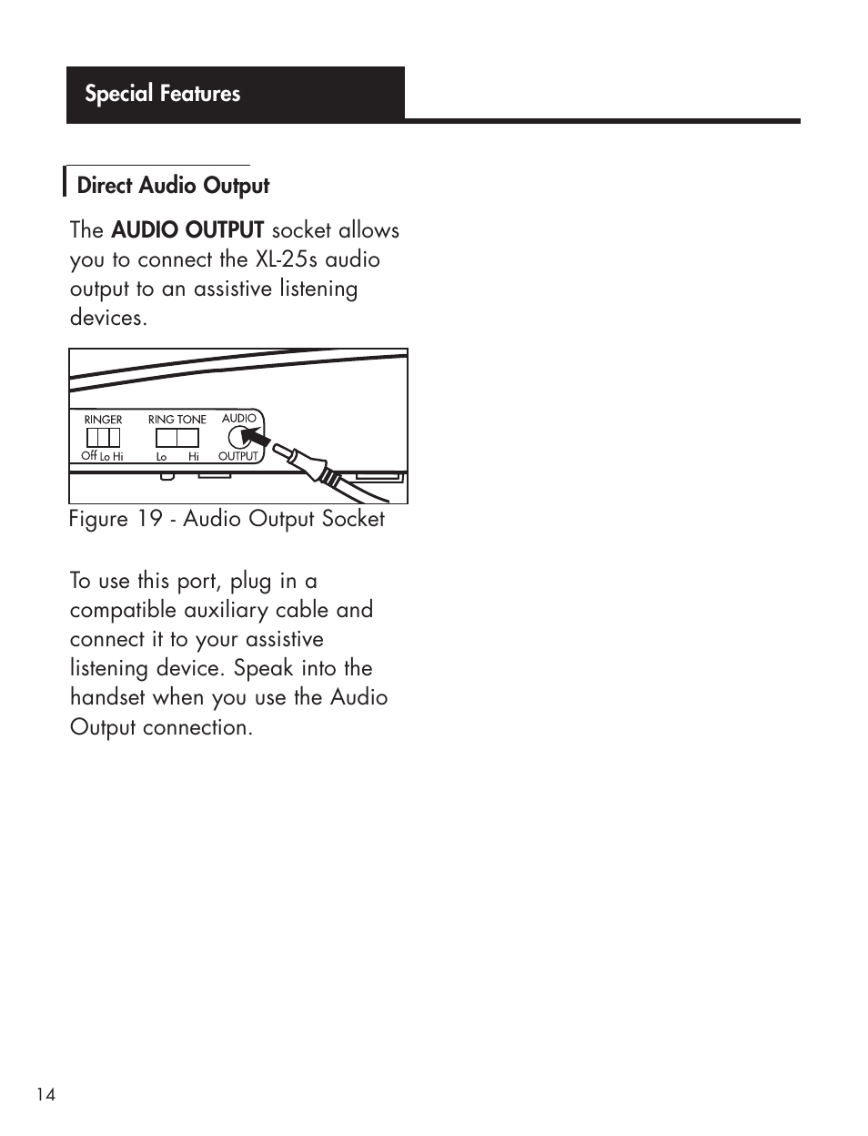 Clarity XL-25S User Manual | Page 17 / 27