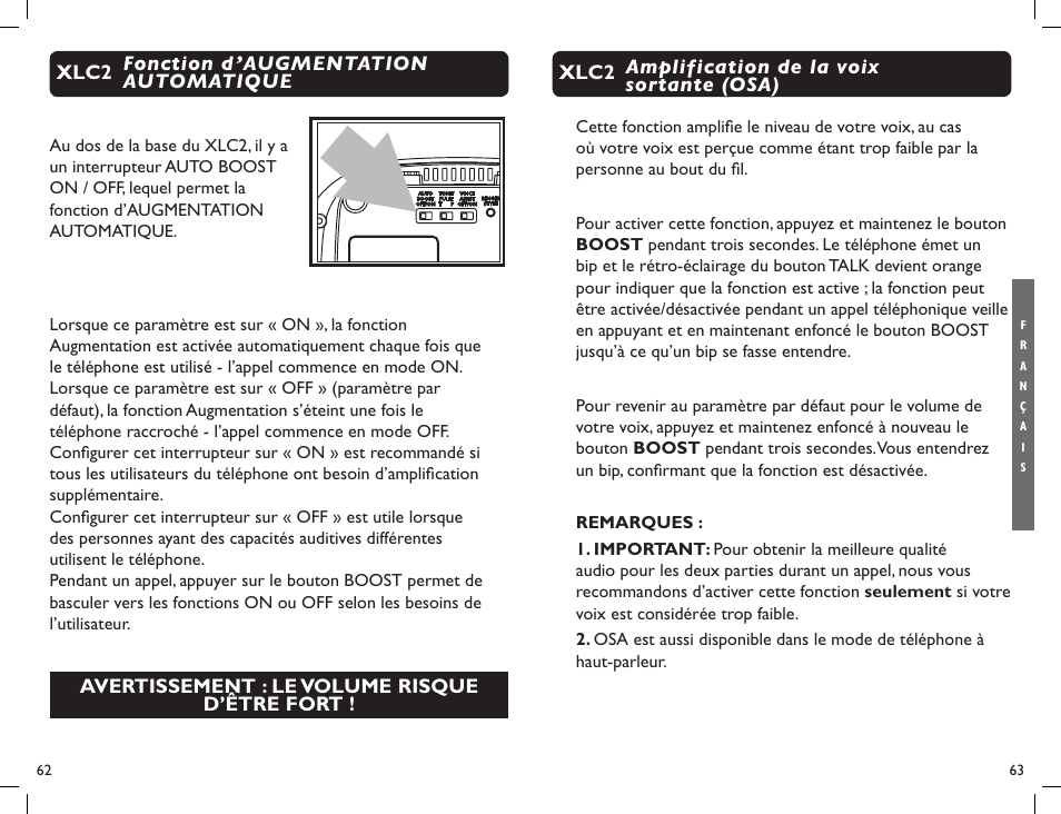 Clarity Professional XLC2 User Manual | Page 33 / 61