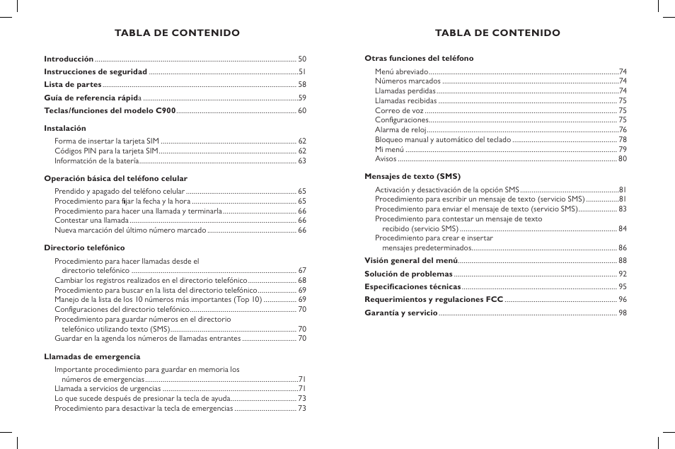 Clarity C900 User Manual | Page 25 / 51
