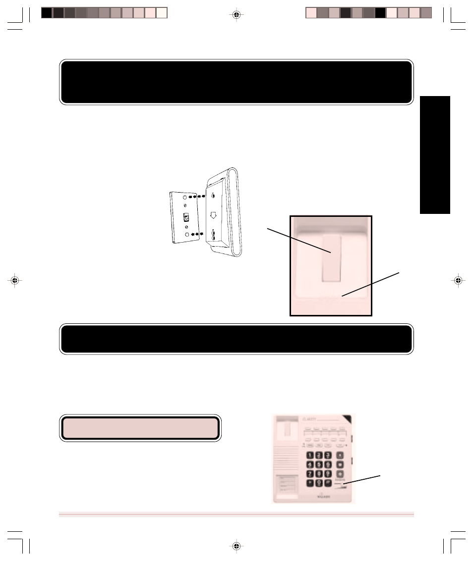 Installation, Walker clarity® features, Clarity power control | Clarity W-1000 User Manual | Page 9 / 28