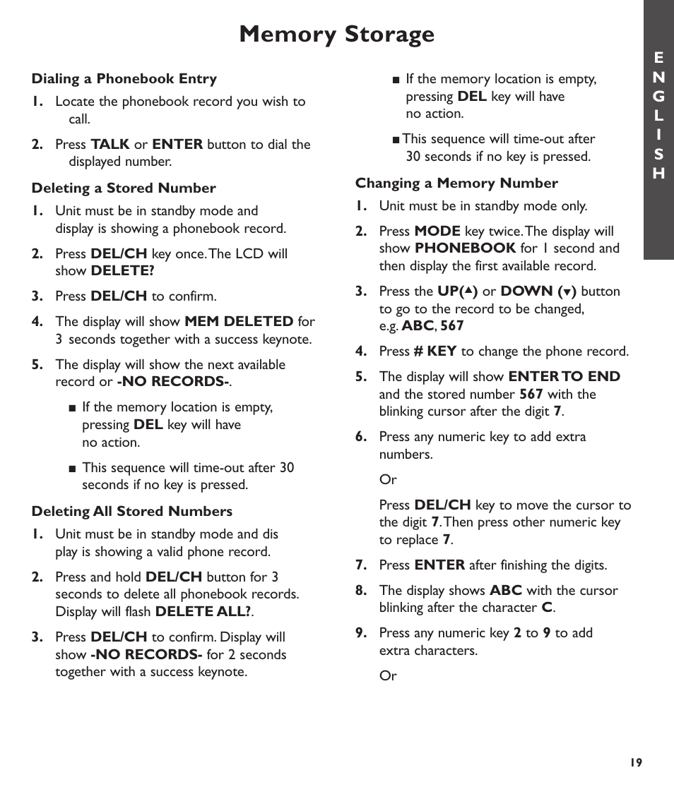 Clarity C600 User Manual | Page 19 / 32