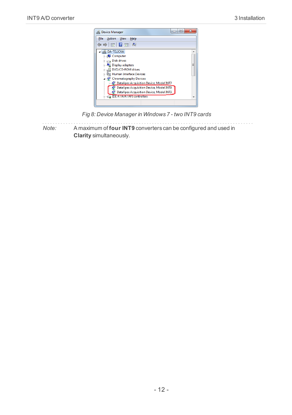 Clarity INT9 User Manual | Page 16 / 47