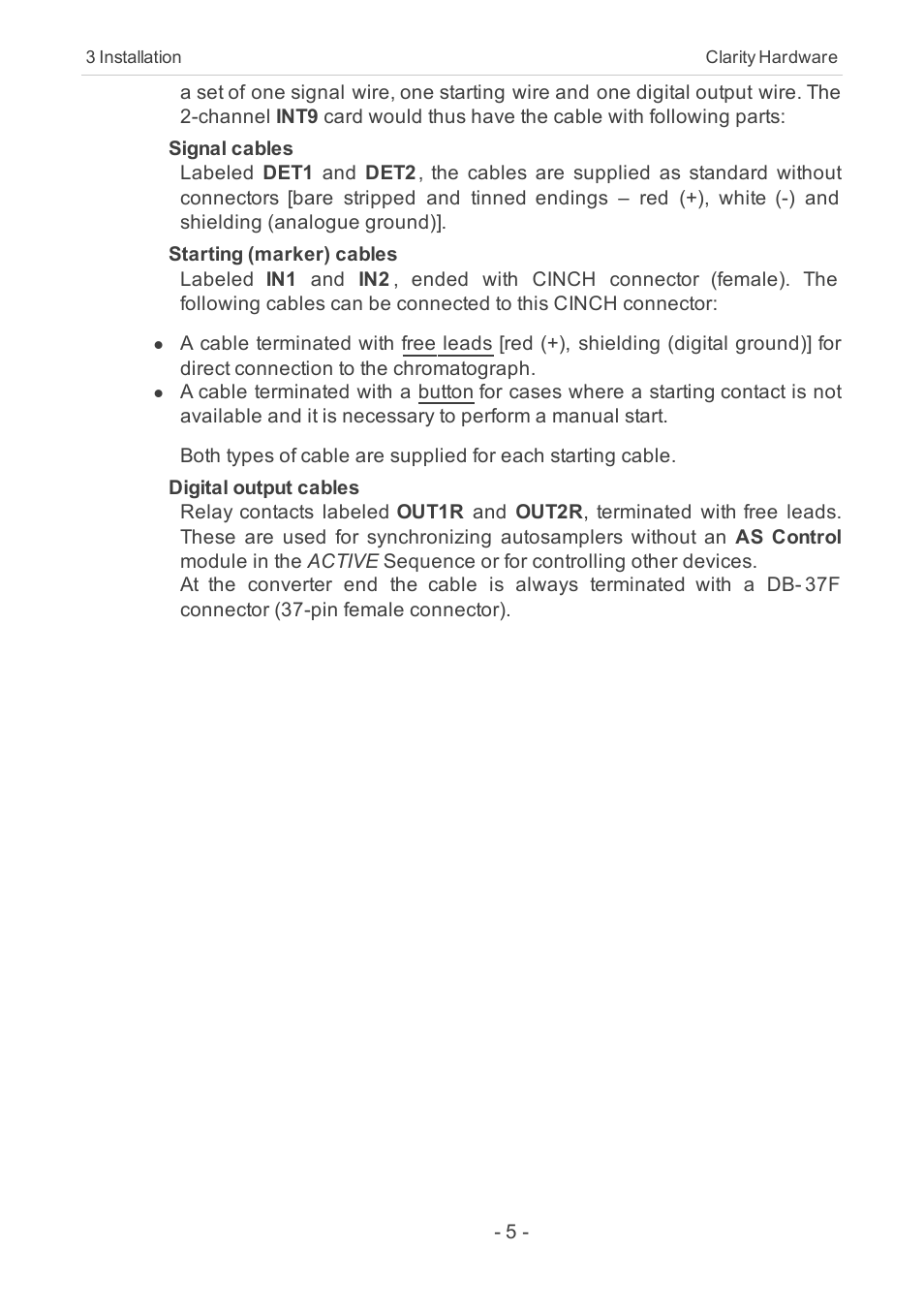 Clarity INT9 User Manual | Page 9 / 47