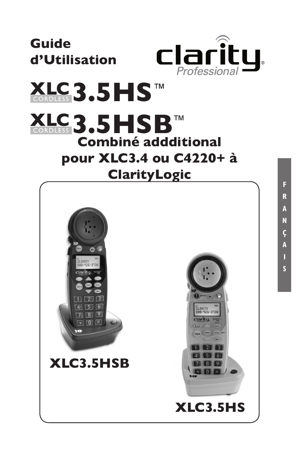 5hsb | Clarity XLC Cordless 3.5HSB User Manual | Page 19 / 56