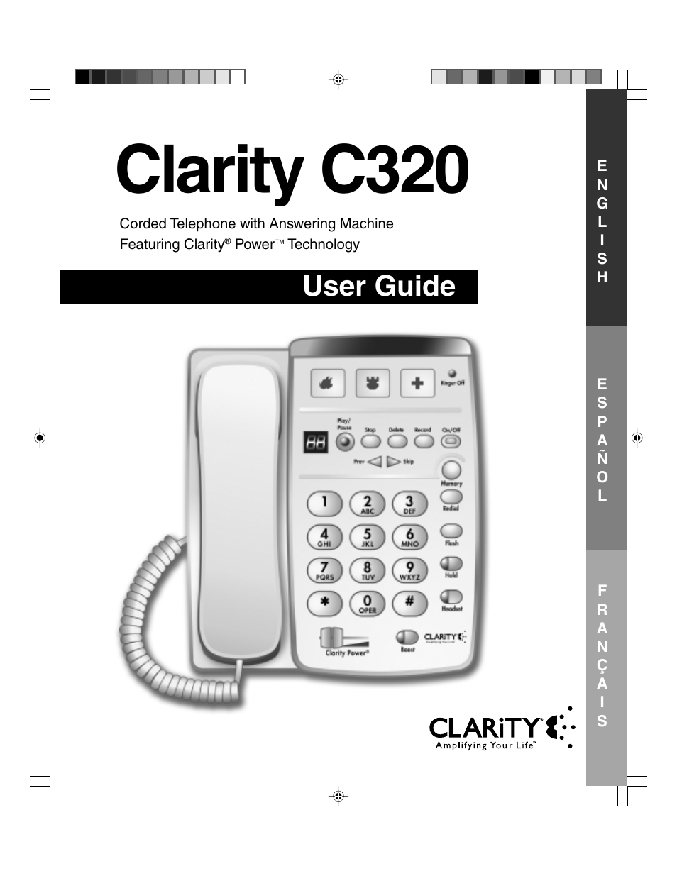 Clarity C320 User Manual | 88 pages