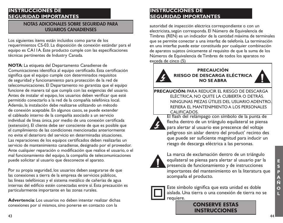 Clarity ALERTMASTER AL12 User Manual | Page 23 / 32