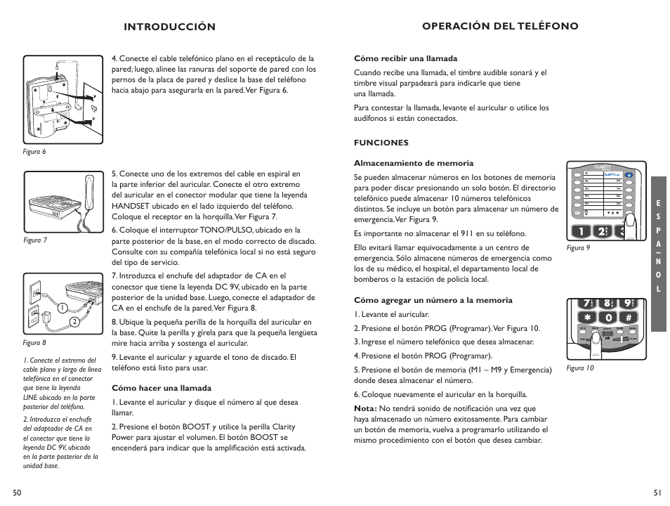 Clarity XL50 User Manual | Page 26 / 53