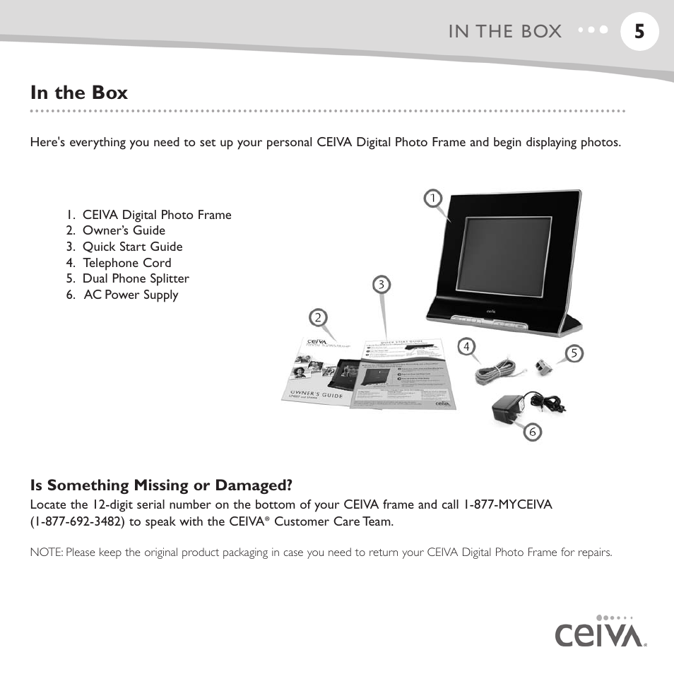 Ceiva LF4008 User Manual | Page 6 / 37