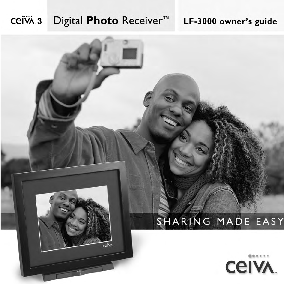 Ceiva 3 Digital Photo Receiver LF3000 User Manual | 32 pages