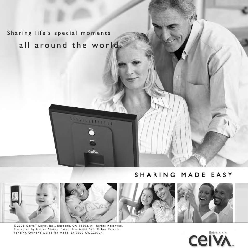 Ceiva 3 Digital Photo Receiver LF3000 User Manual | Page 32 / 32