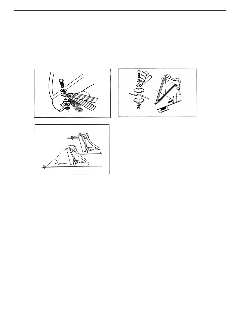 Pickup trucks, Attaching the tether strap to a rear seat belt, Connecting the tether strap | Columbian THERAPEDIC 2000 User Manual | Page 6 / 7