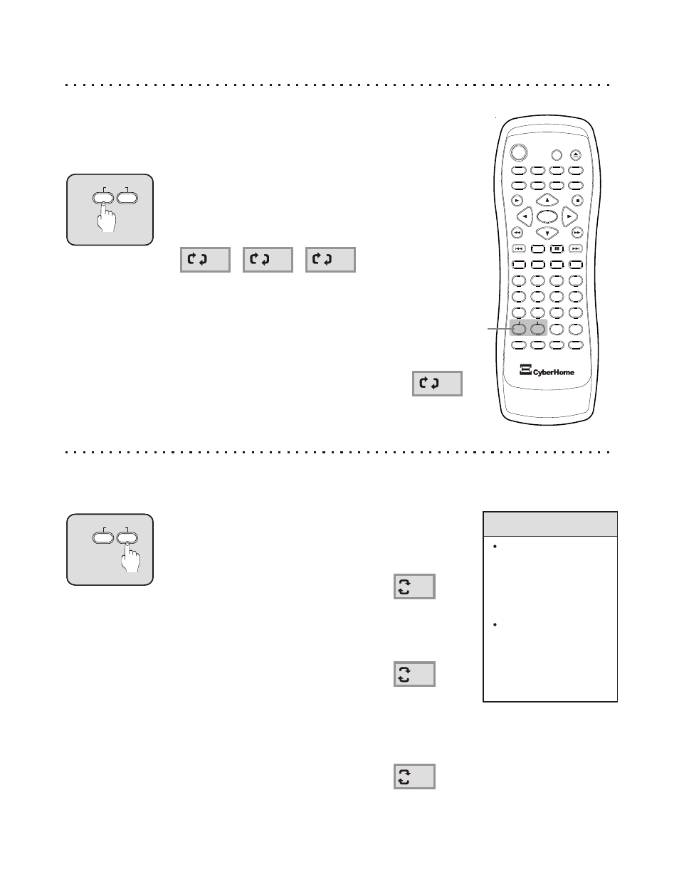 Quick tips, Using the repeat - 1/all button, Using the repeat a-b button | CyberHome Entertainment CH-RDV 2000 User Manual | Page 23 / 46