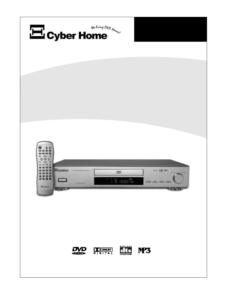 CyberHome Entertainment Cyber Home CH-DVD500 User Manual | 38 pages