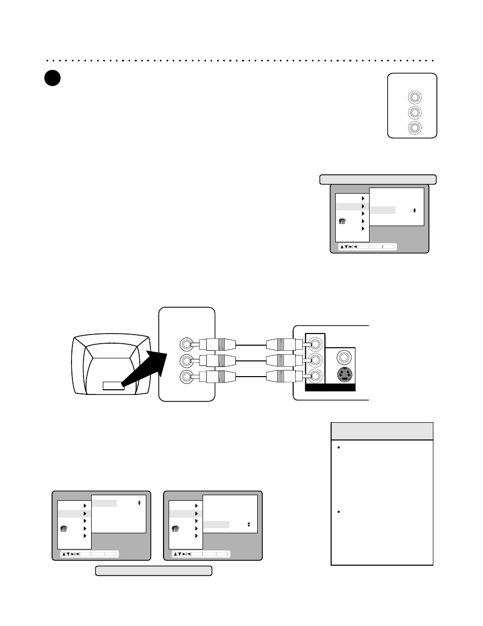 Component video & progressive scan connections, Quick tips, Connecting to a tv with component video inputs | Step 4: if you are using a progressive scan tv | CyberHome Entertainment Cyber Home CH-DVD500 User Manual | Page 14 / 38