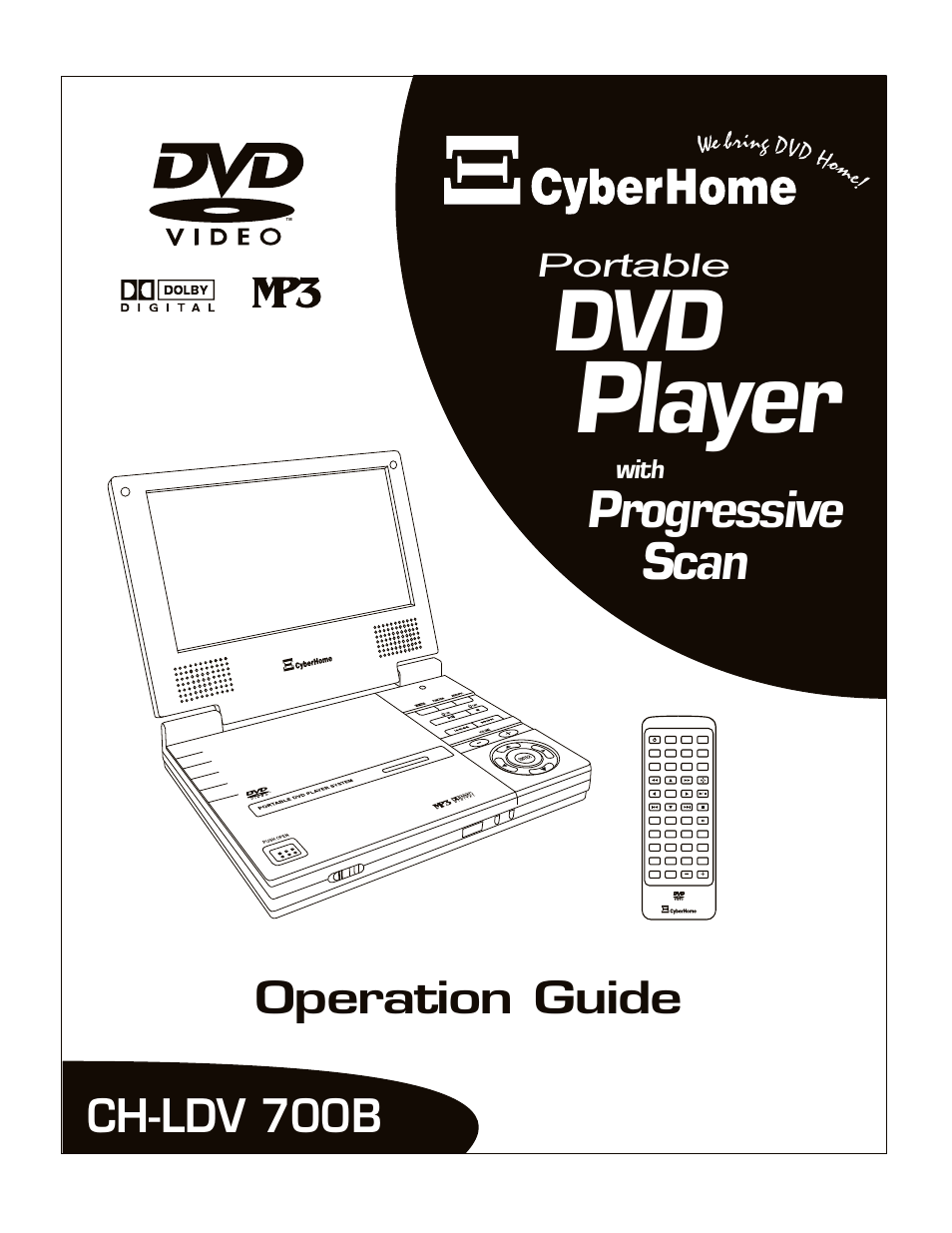 CyberHome Entertainment Cyber Home CH-LDV700B User Manual | 35 pages