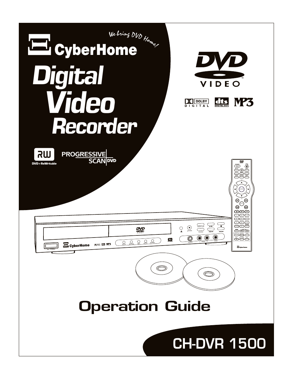 CyberHome Entertainment CH-DVR 1500 User Manual | 41 pages