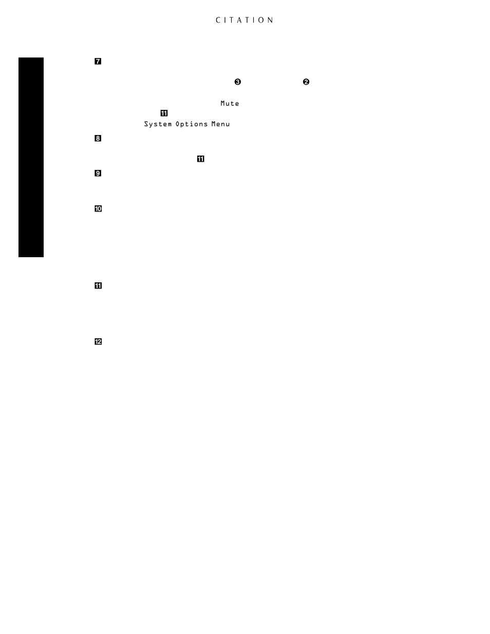 Fr ont panel contr ols & indicators | Citation Stereo Receiver User Manual | Page 14 / 72