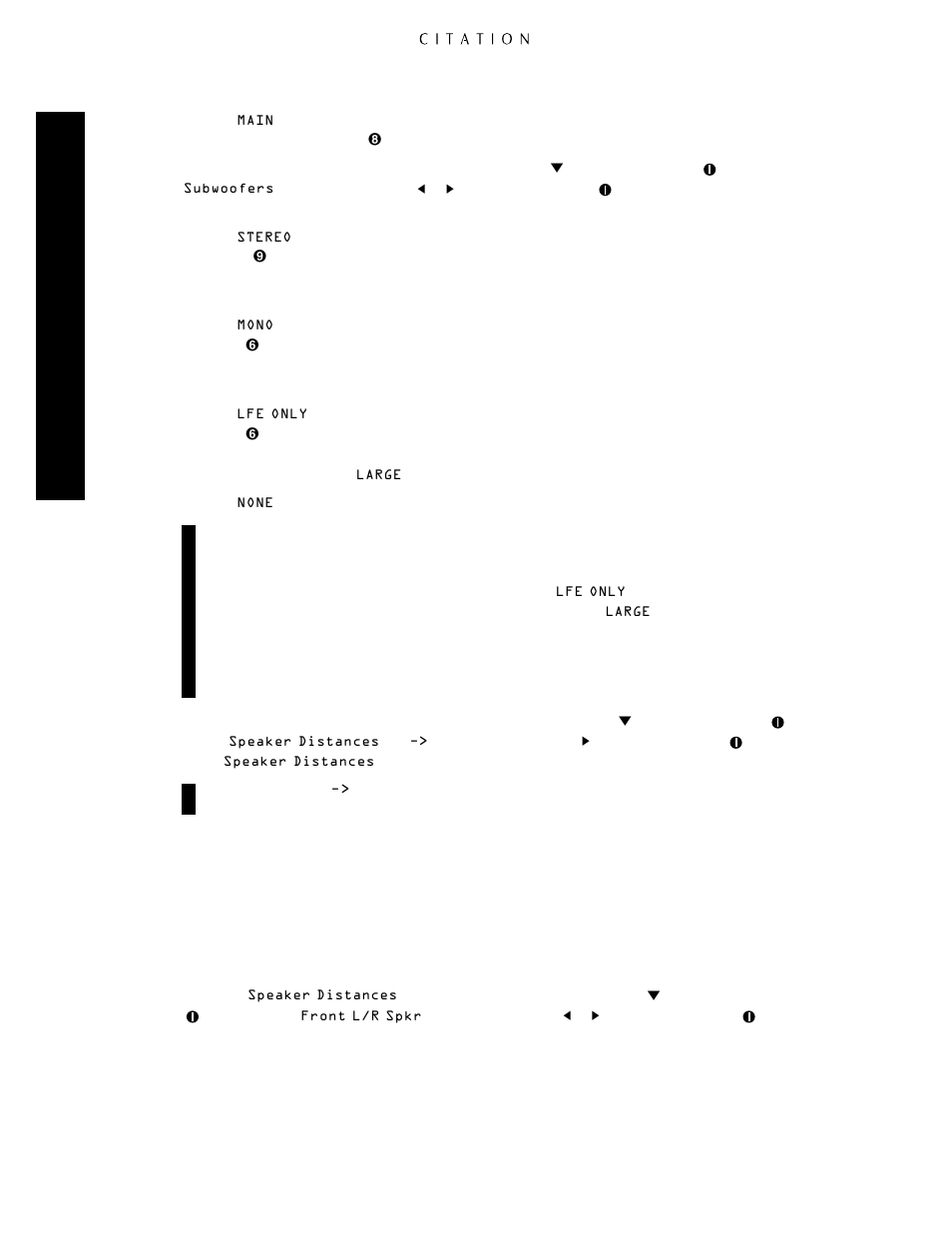 System confi guration | Citation Stereo Receiver User Manual | Page 34 / 72