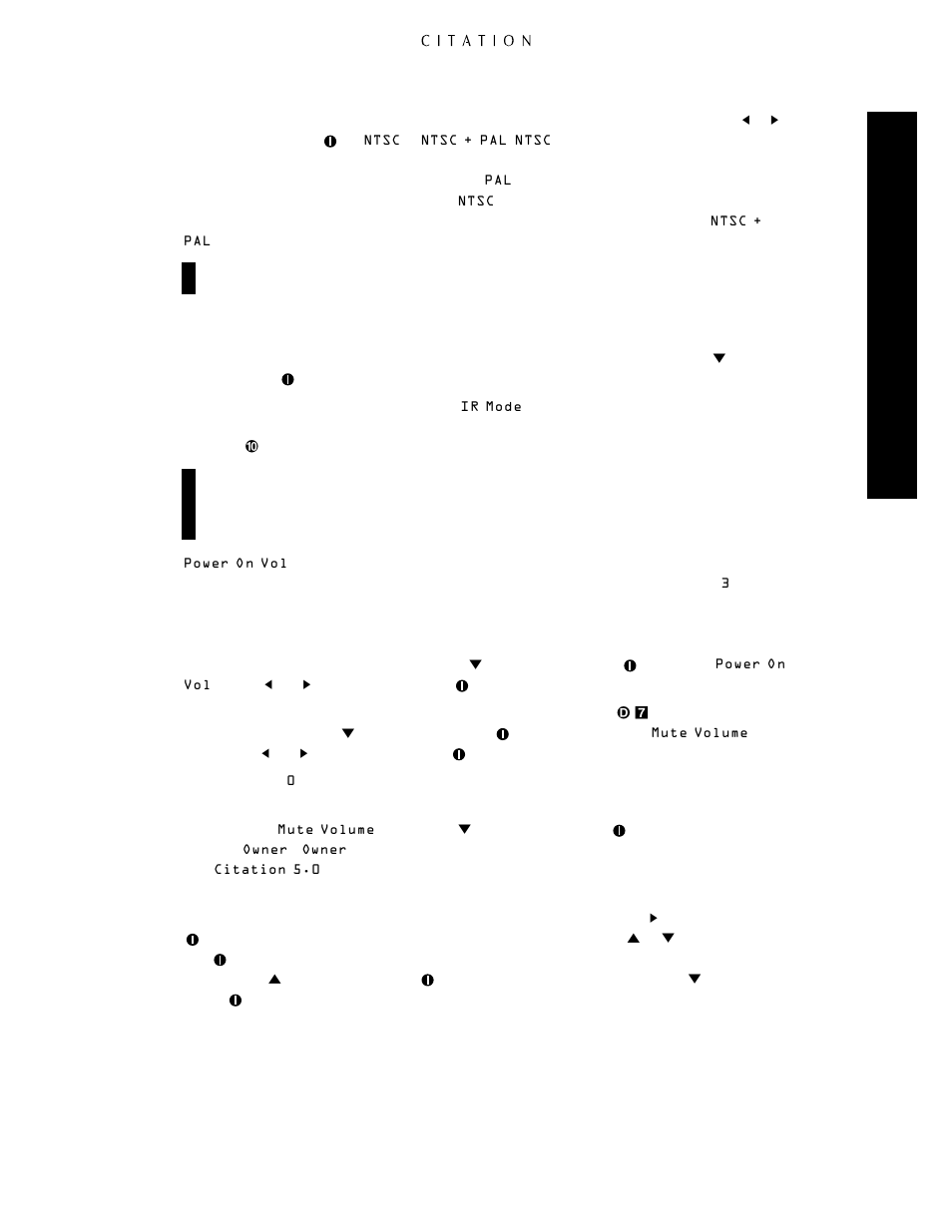 System confi guration | Citation Stereo Receiver User Manual | Page 41 / 72