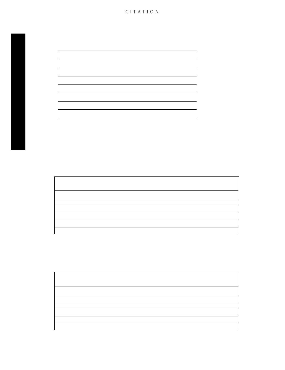 Appendix a | Citation Stereo Receiver User Manual | Page 64 / 72