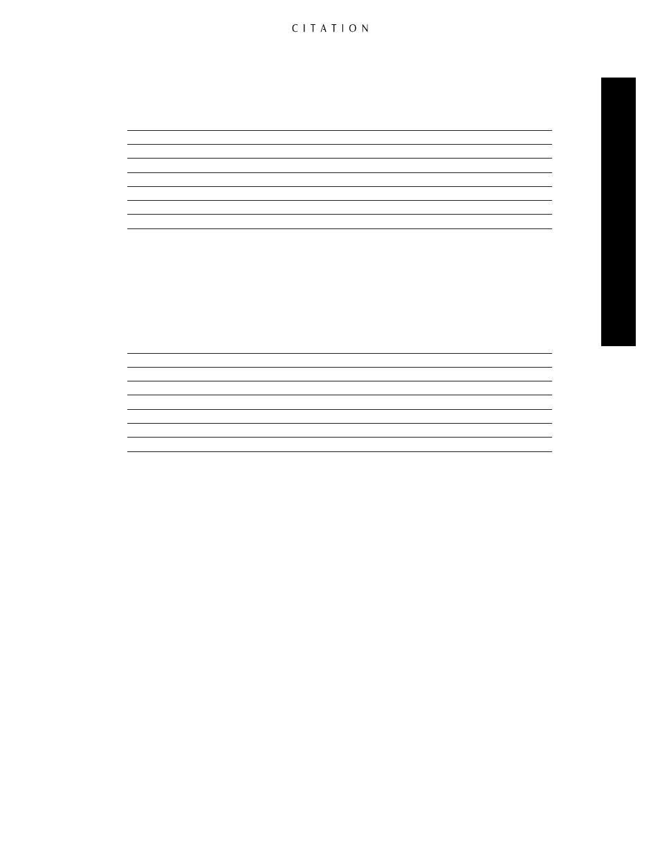 Appendix a, Analog input mode map (default settings), Digital input mode map (default settings) | Citation Stereo Receiver User Manual | Page 65 / 72