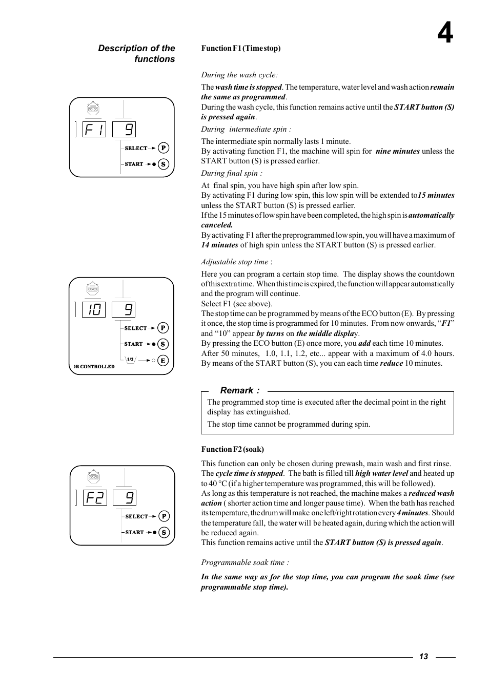 Cissell HF 234 User Manual | Page 13 / 22
