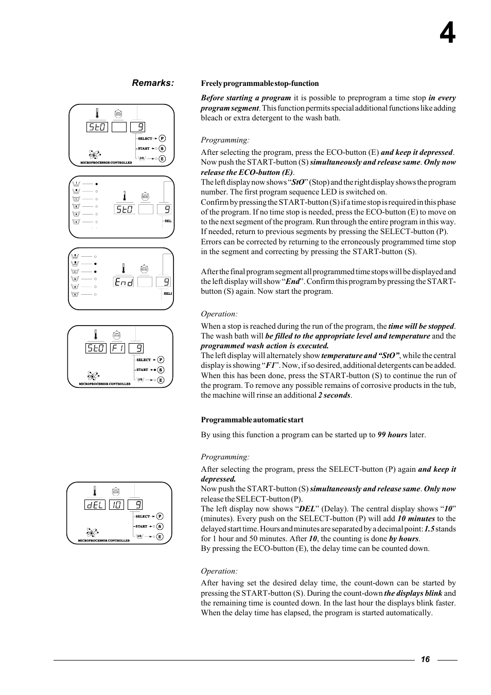 Cissell HF 234 User Manual | Page 16 / 22