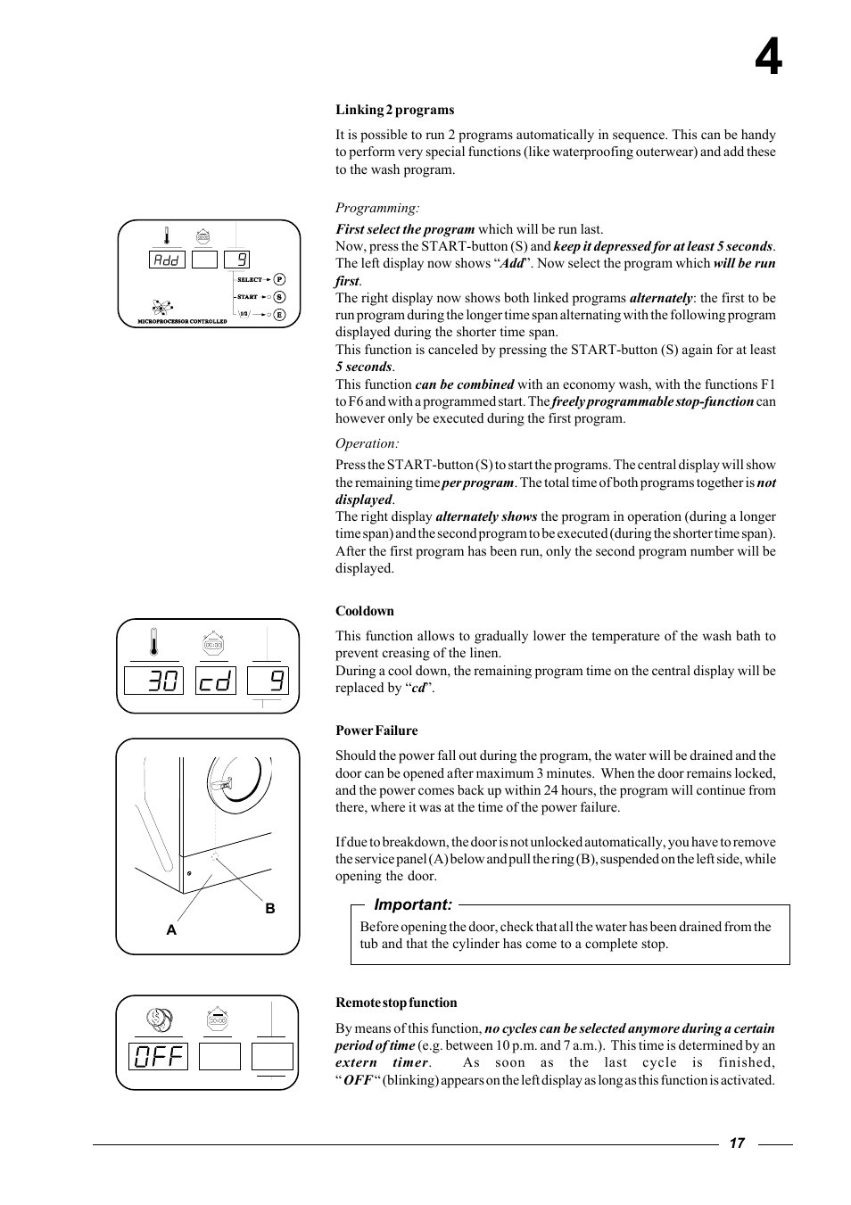 Cissell HF 234 User Manual | Page 17 / 22