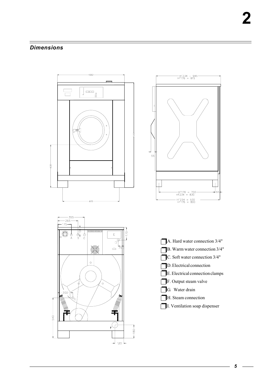 Cissell HF 234 User Manual | Page 5 / 22