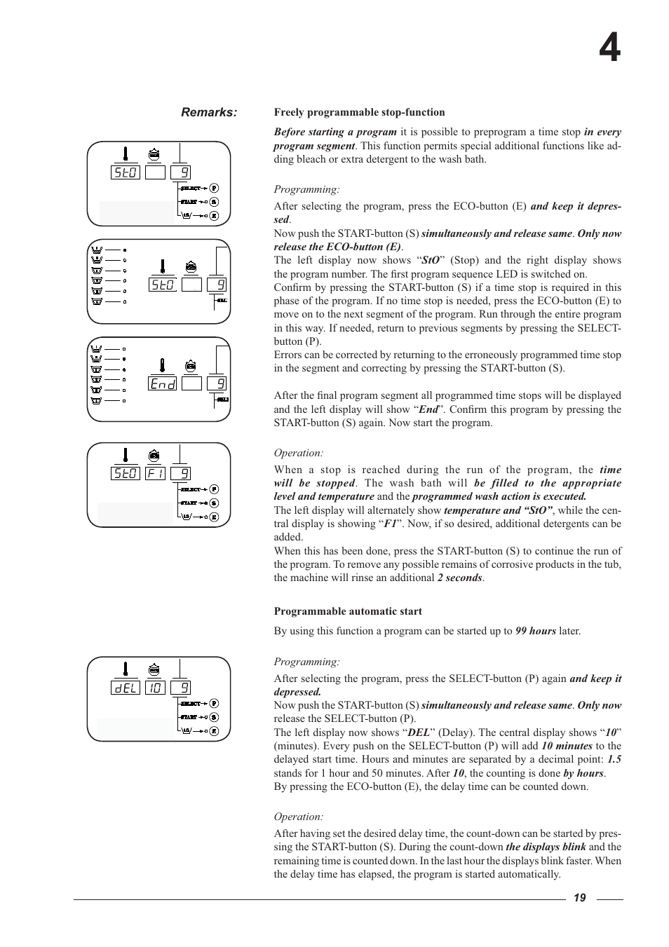 Cissell HF234 User Manual | Page 19 / 32
