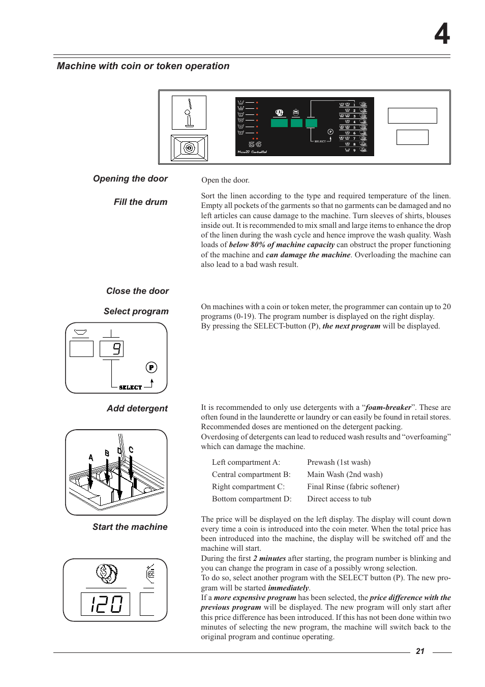 Cissell HF234 User Manual | Page 21 / 32