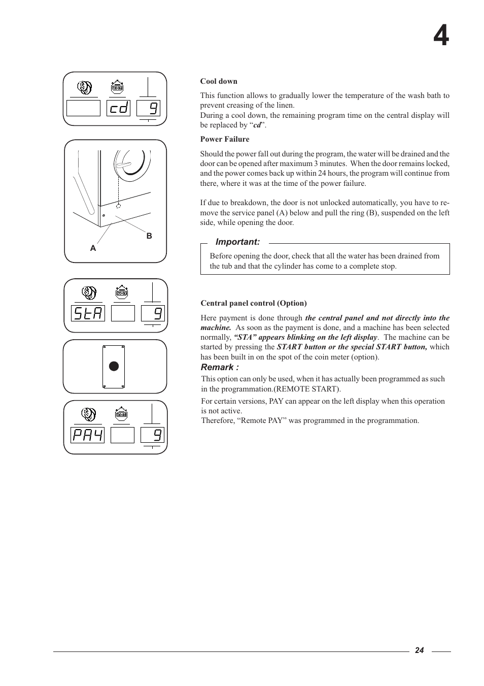 Cissell HF234 User Manual | Page 24 / 32