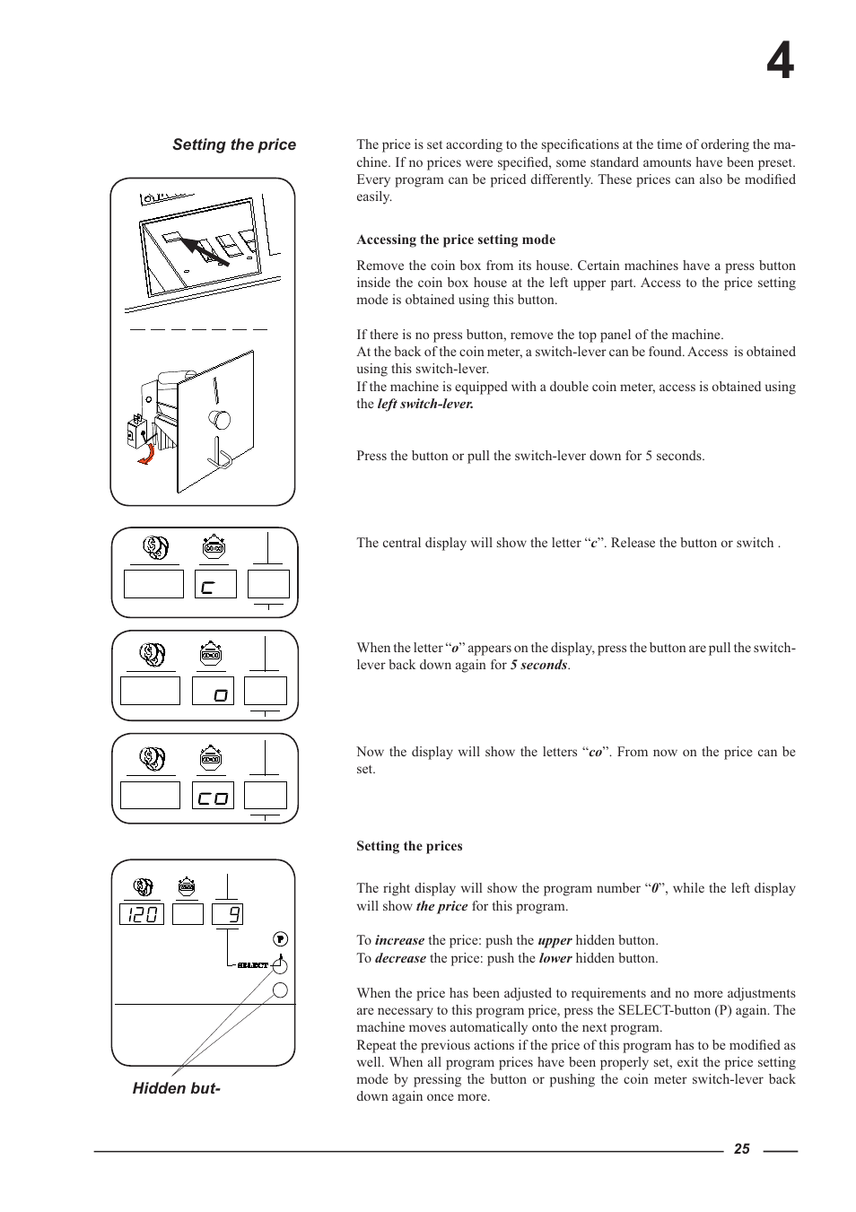 Cissell HF234 User Manual | Page 25 / 32