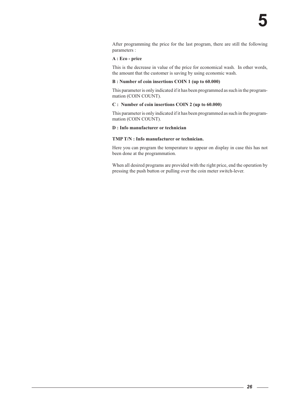 Cissell HF234 User Manual | Page 26 / 32