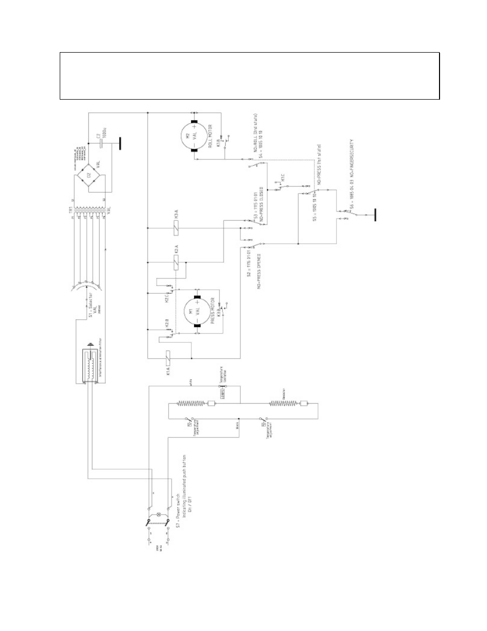 Electrical diagram | Cissell IPSO RI 800-16 User Manual | Page 7 / 21