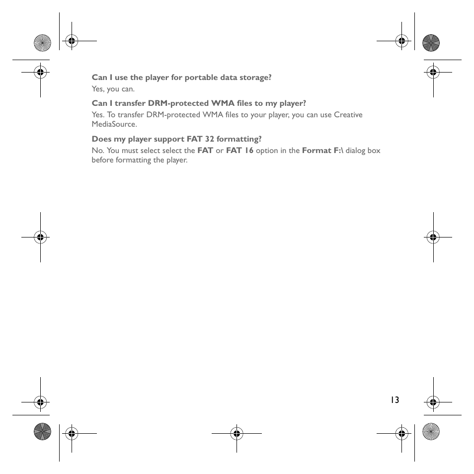 Creative Labs MuVo V200 User Manual | Page 15 / 71