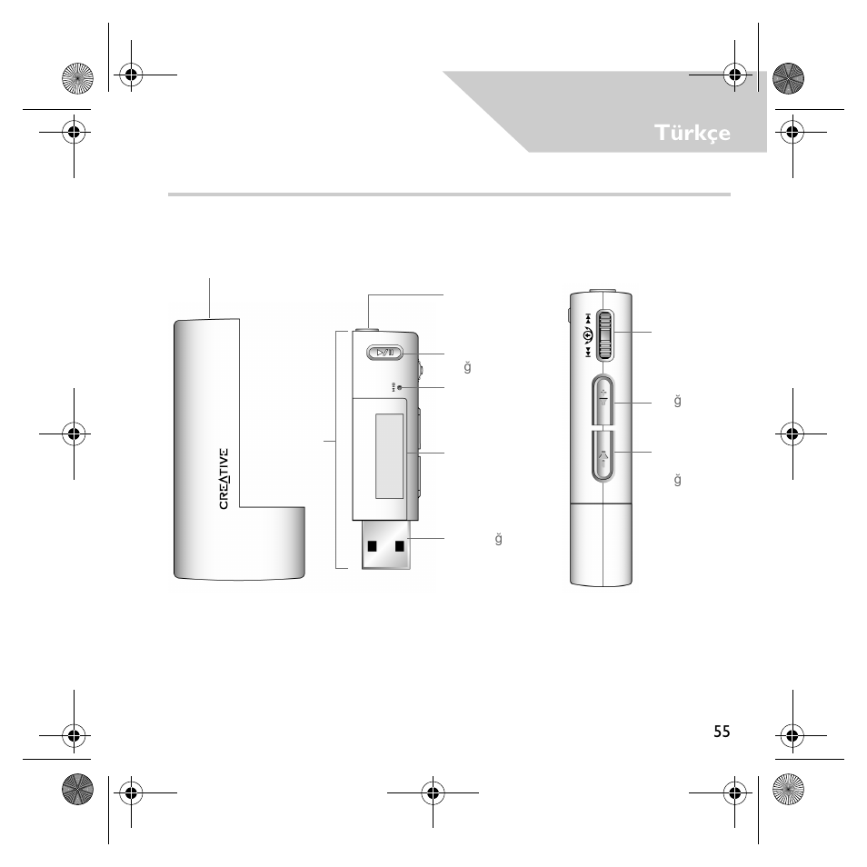 Müzik çalar turu, Türkçe | Creative Labs MuVo V200 User Manual | Page 57 / 71